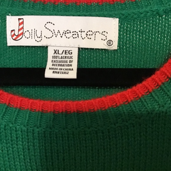 T-Rex Ugly Christmas Sweater size XL - Picture 3 of 5